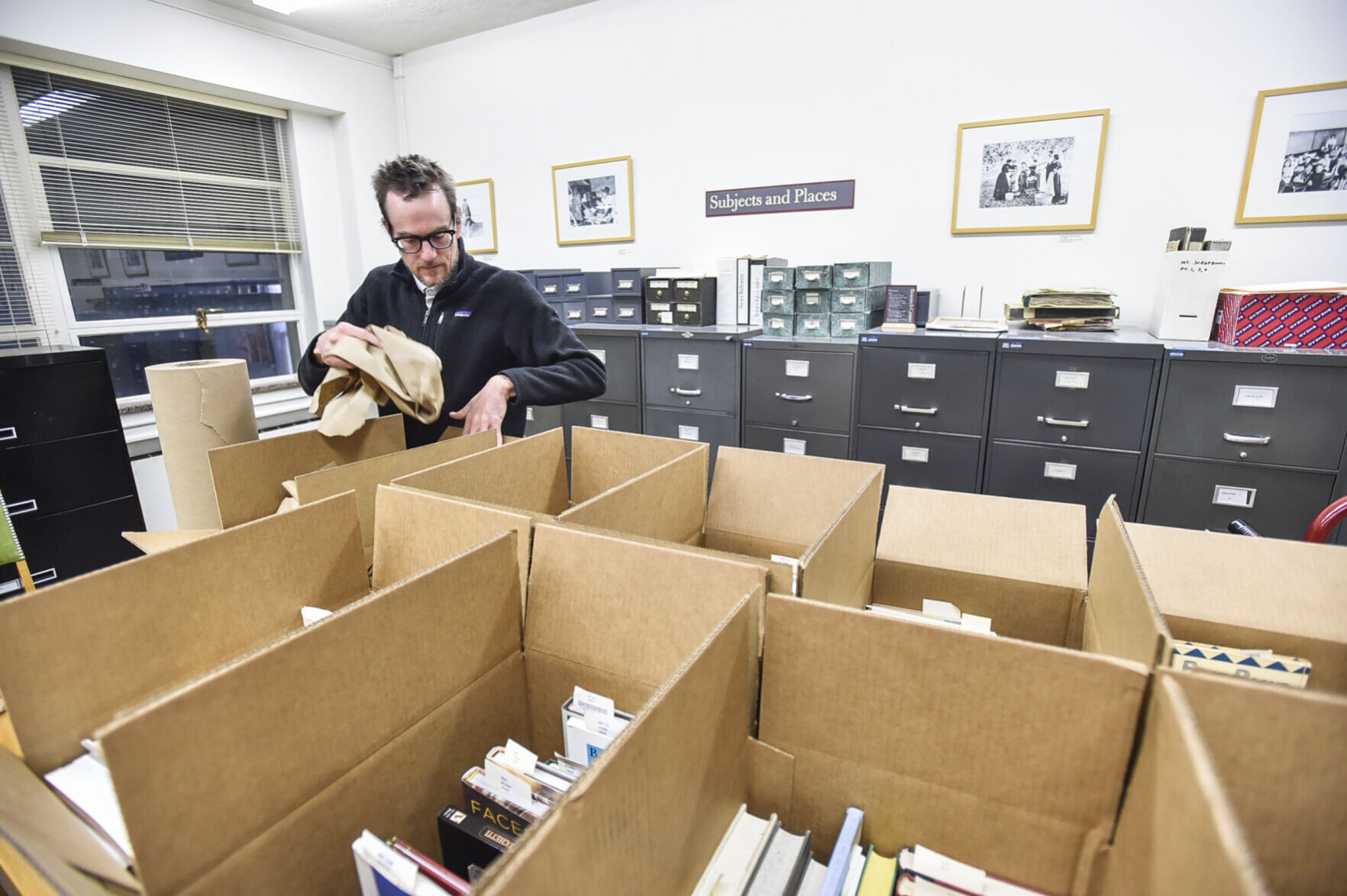 The Montana Historical Society is packing up
